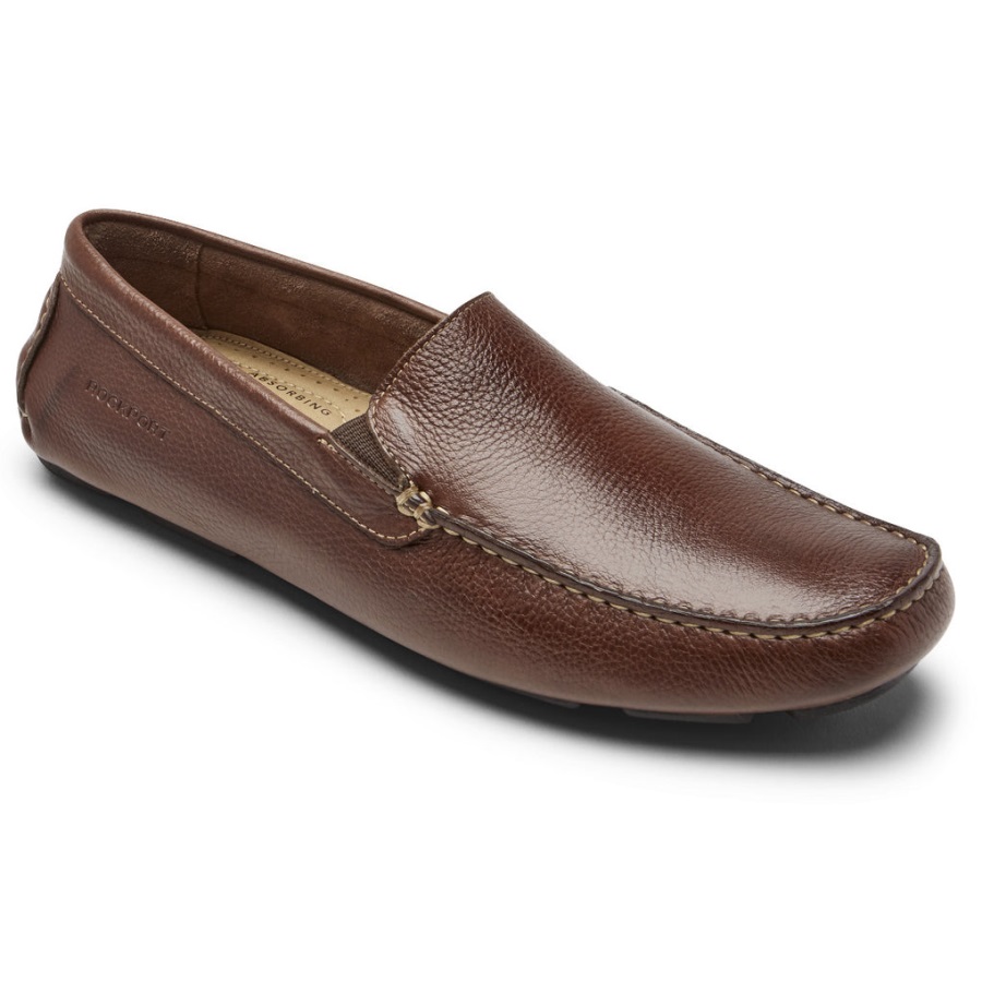 rockport_erkek_rhyder_venedik_mokasen_maun.jpg Rockport Erkek Rhyder Venedik Mokasen Maun - Görsel 1