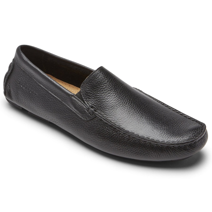 rockport_erkek_rhyder_venedik_mokasen_siyah.jpg Rockport Erkek Rhyder Venedik Mokasen Siyah - Görsel 1