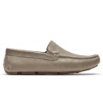 Rockport Erkek Rhyder Venedik Mokasen Taupe Eskitme Deri - Görsel 2