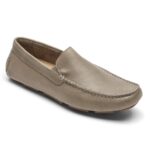 Rockport Erkek Rhyder Venedik Mokasen Taupe Eskitme Deri