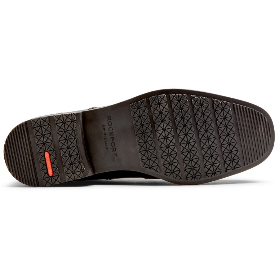 Rockport Erkek Robinsyn Su Geçirmez Kap Ayak Oxford Siyah - Görsel 3