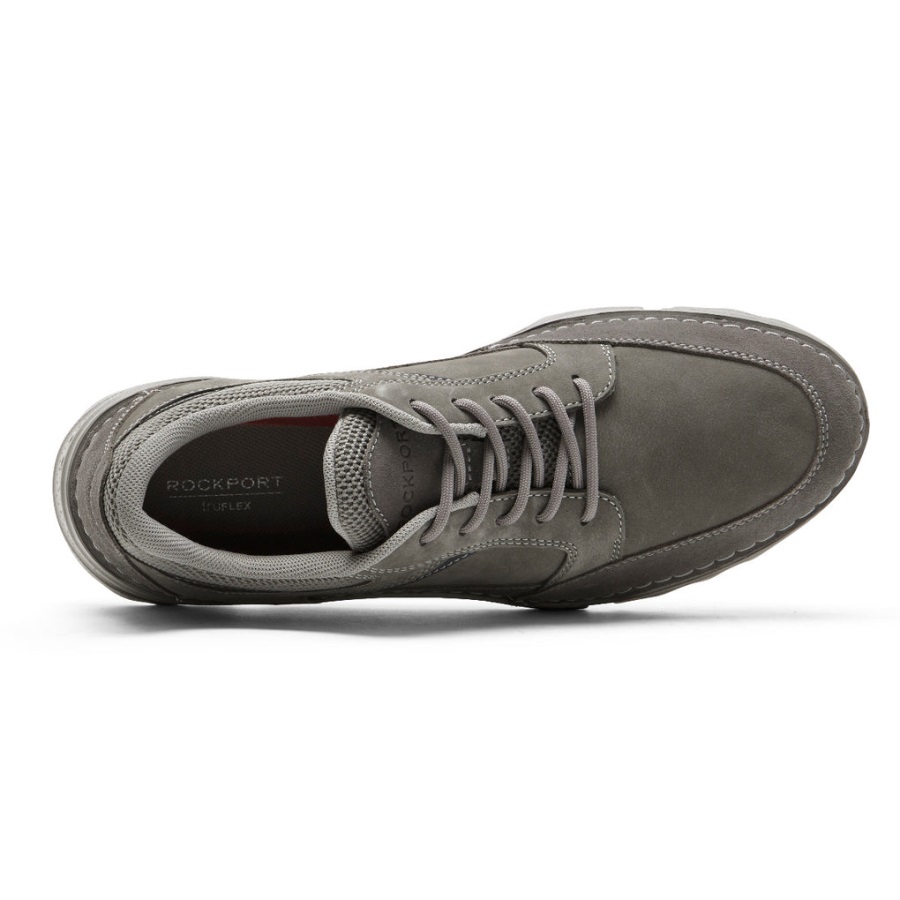Rockport Erkek Rocsports çamurluk Spor Ayakkabı çelik Gri - Görsel 4