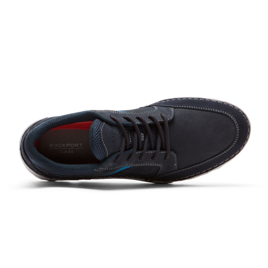Rockport Erkek Rocsports çamurluk Spor Ayakkabı Taç Mavi - Görsel 4