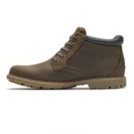 Rockport Erkek Sağlam Paralar Su Geçirmez çizme Boston Tan - Görsel 5
