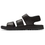 Rockport Erkek şanslı Bay Elbise 3 Bant Sandalet Siyah - Görsel 5