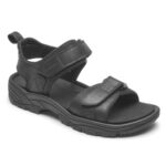 Rockport Erkek Springboro Rocklake Sandalet Siyah