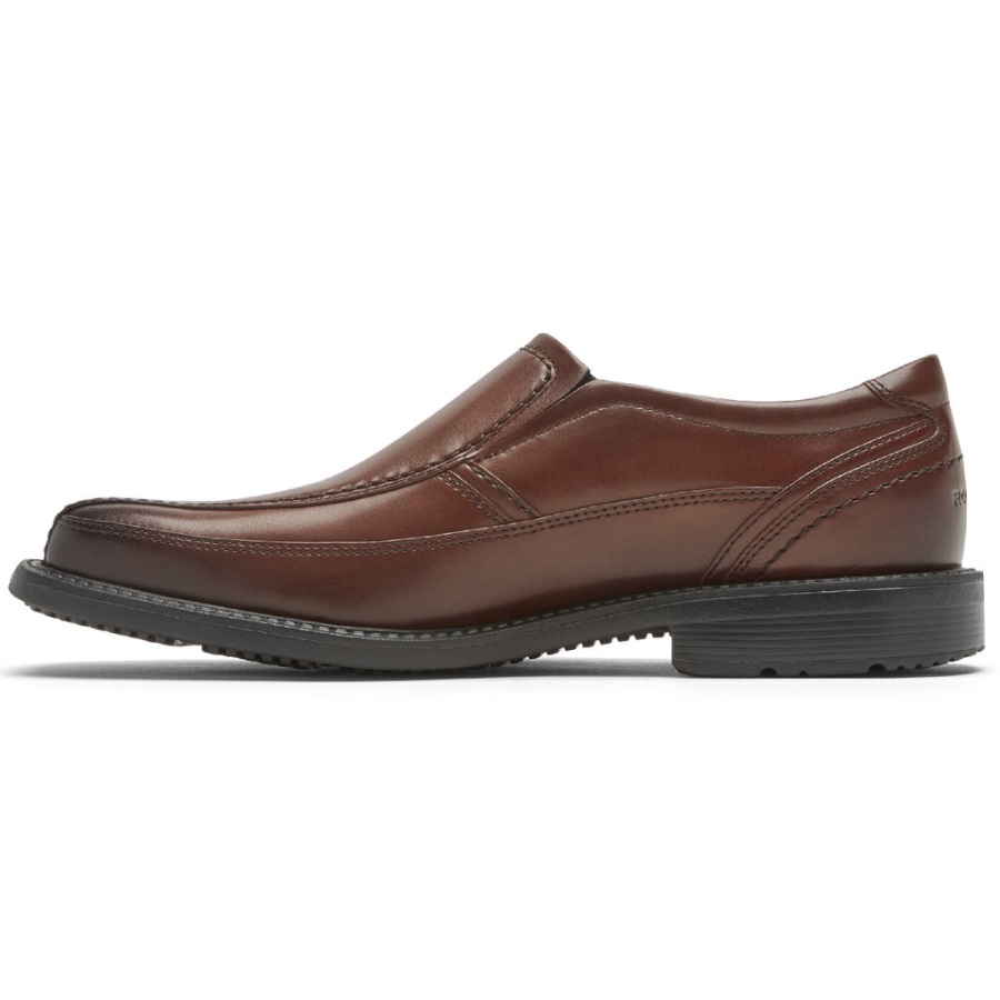 Rockport Erkek Stil Lideri 2 Bisiklet Burnu Slip-on Yeni Kahverengi Gradyan - Görsel 5