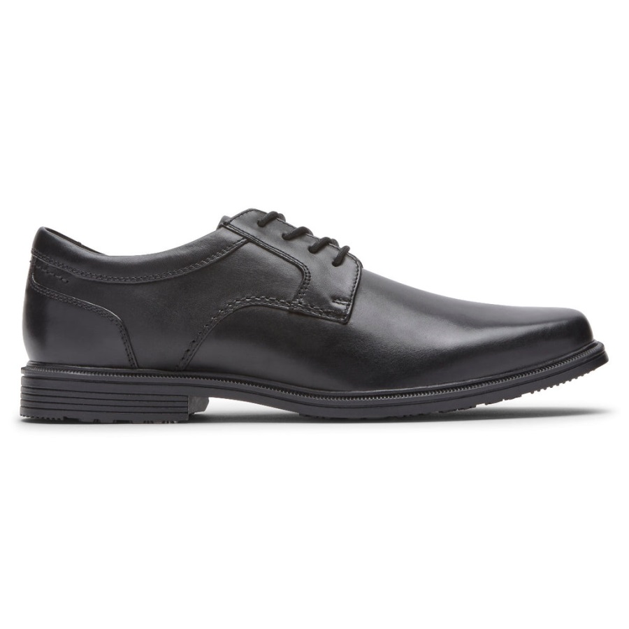 Rockport Erkek Taylor Düz Burunlu Oxford-su Geçirmez Siyah - Görsel 2