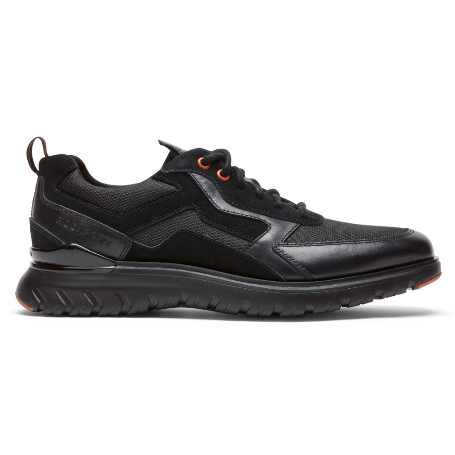 Rockport Erkek Toplam Hareket Spor örgü Oxford Siyah - Görsel 2