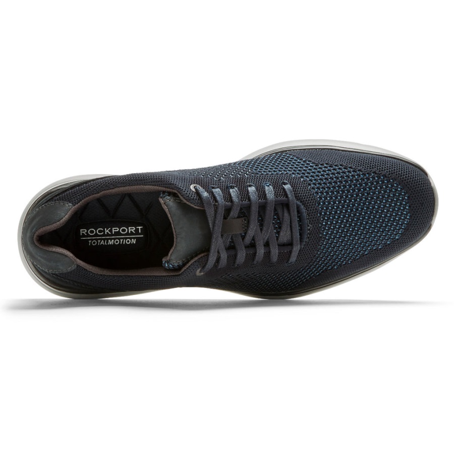 Rockport Erkek Total Motion Active File Spor Ayakkabı Yeni Elbise Blues Ii - Görsel 4