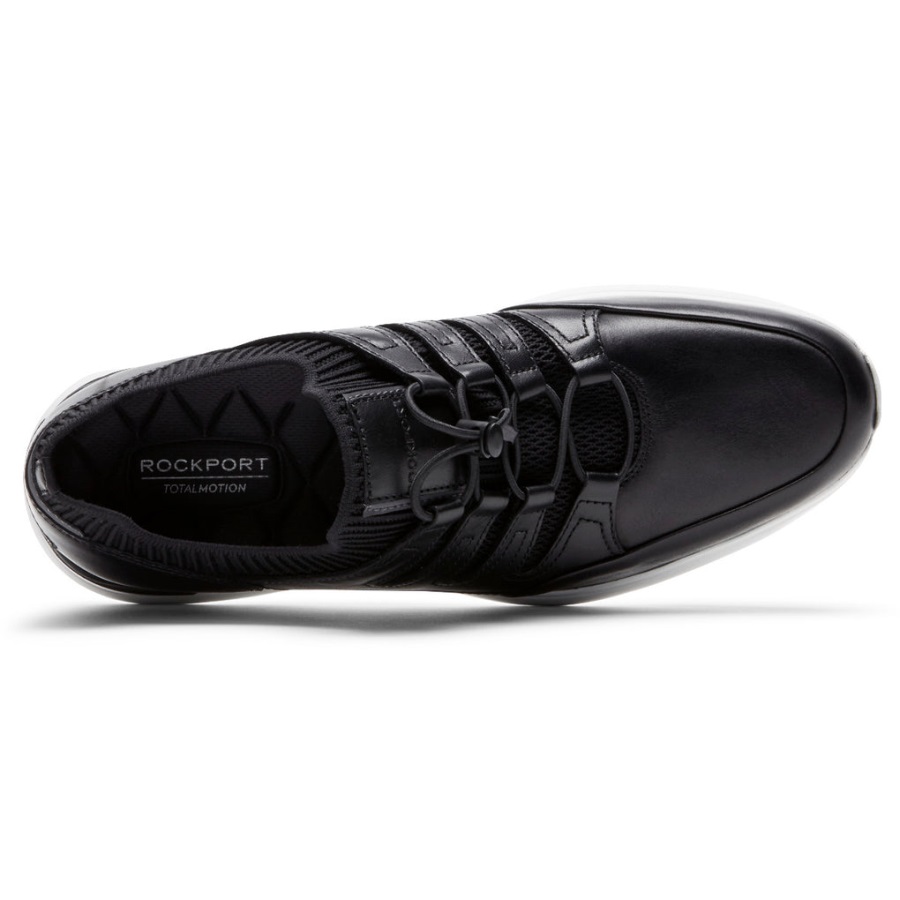 Rockport Erkek Total Motion Active Ghillie Spor Ayakkabı Siyah - Görsel 4