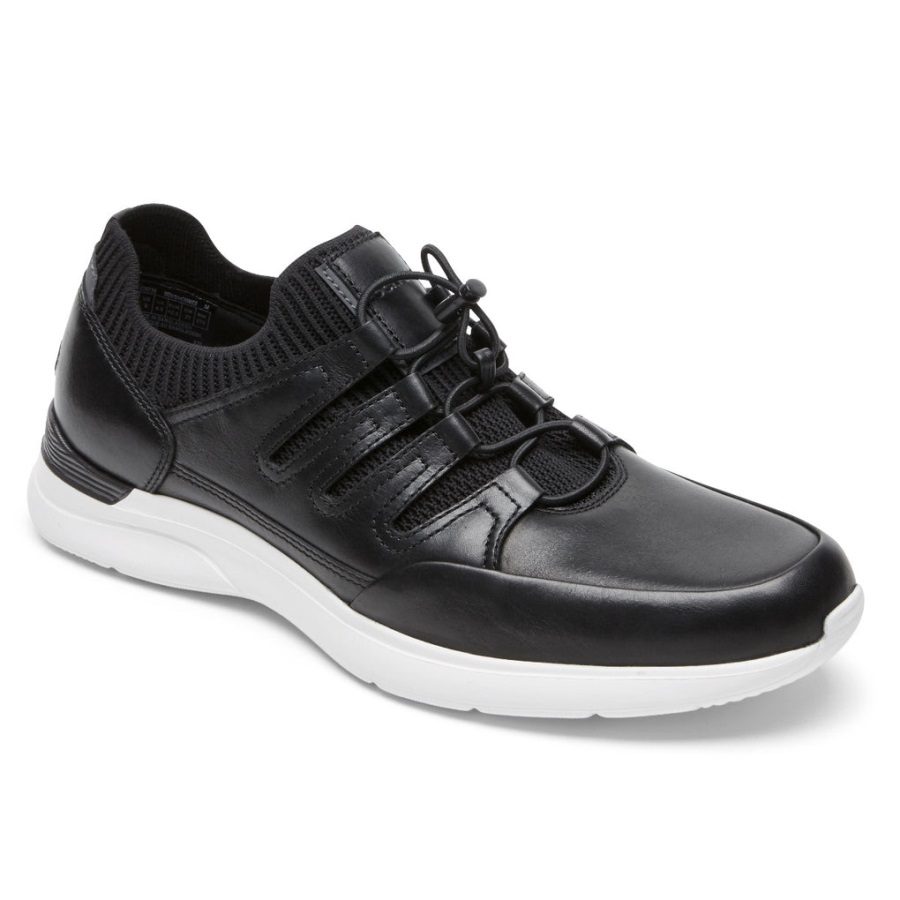 Rockport Erkek Total Motion Active Ghillie Spor Ayakkabı Siyah - Görsel 1