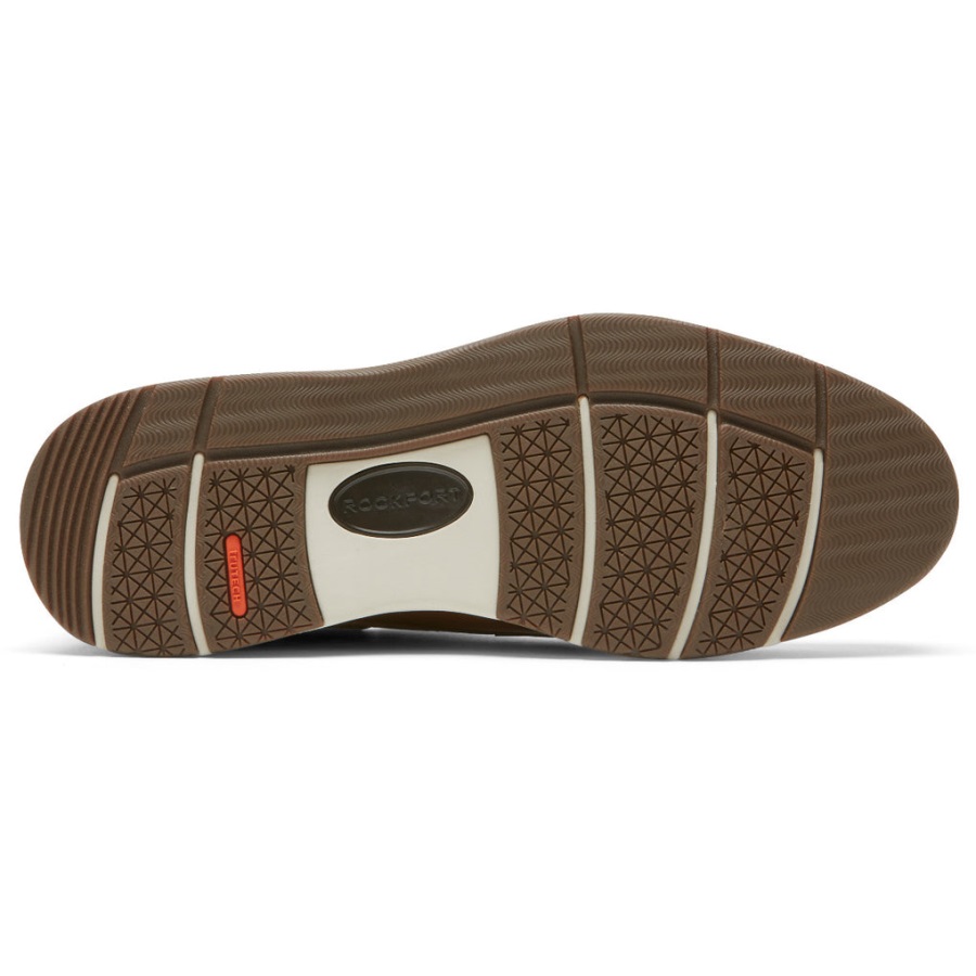 Rockport Erkek Total Motion City Düz Burunlu Oxford Bronzluk - Görsel 3