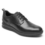 Rockport Erkek Total Motion City Düz Burunlu Oxford Siyah
