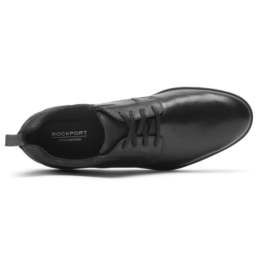 Rockport Erkek Total Motion City Düz Burunlu Oxford Siyah - Görsel 4