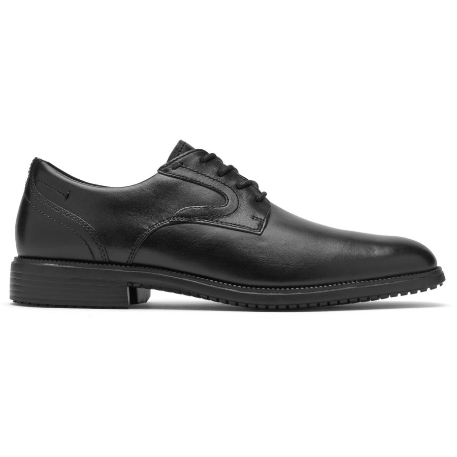 Rockport Erkek Total Motion Dressport Düz Burunlu Oxford Siyah - Görsel 2