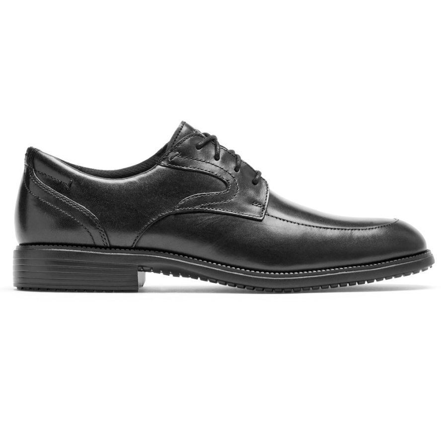 Rockport Erkek Total Motion Dressport önlük Ayak Oxford Siyah - Görsel 2