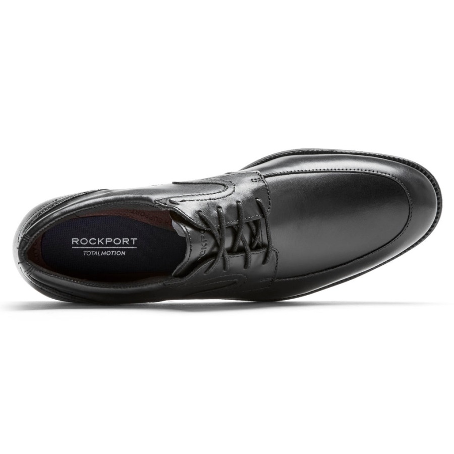 Rockport Erkek Total Motion Dressport önlük Ayak Oxford Siyah - Görsel 4