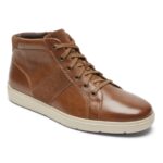 Rockport Erkek Total Motion Lite Fermuarlı Spor Ayakkabı Bronz