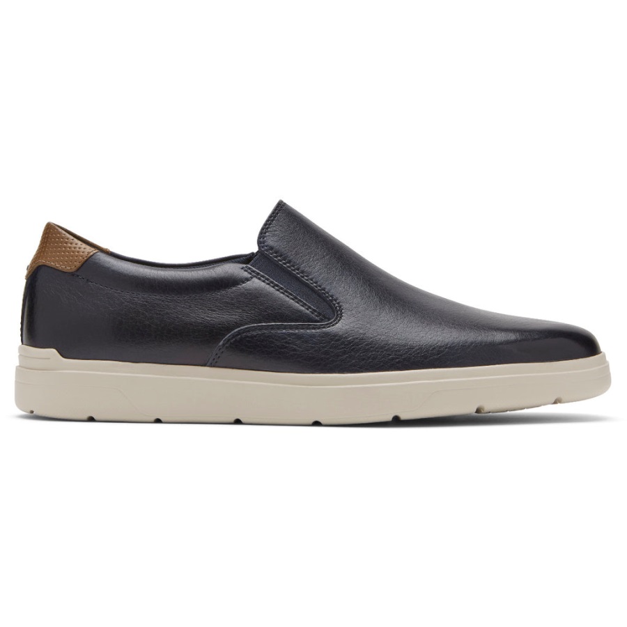 Rockport Erkek Total Motion Lite Slip-on Spor Ayakkabı Yeni Elbise Blues Toledo - Görsel 2