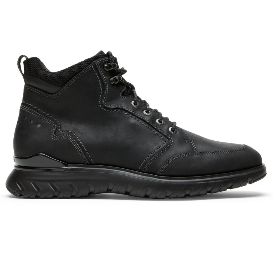 Rockport Erkek Total Motion Spor Botu-su Geçirmez Siyah - Görsel 2