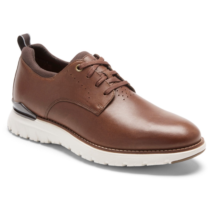 Rockport Erkek Total Motion Spor Düz Burunlu Oxford Fındık - Görsel 1