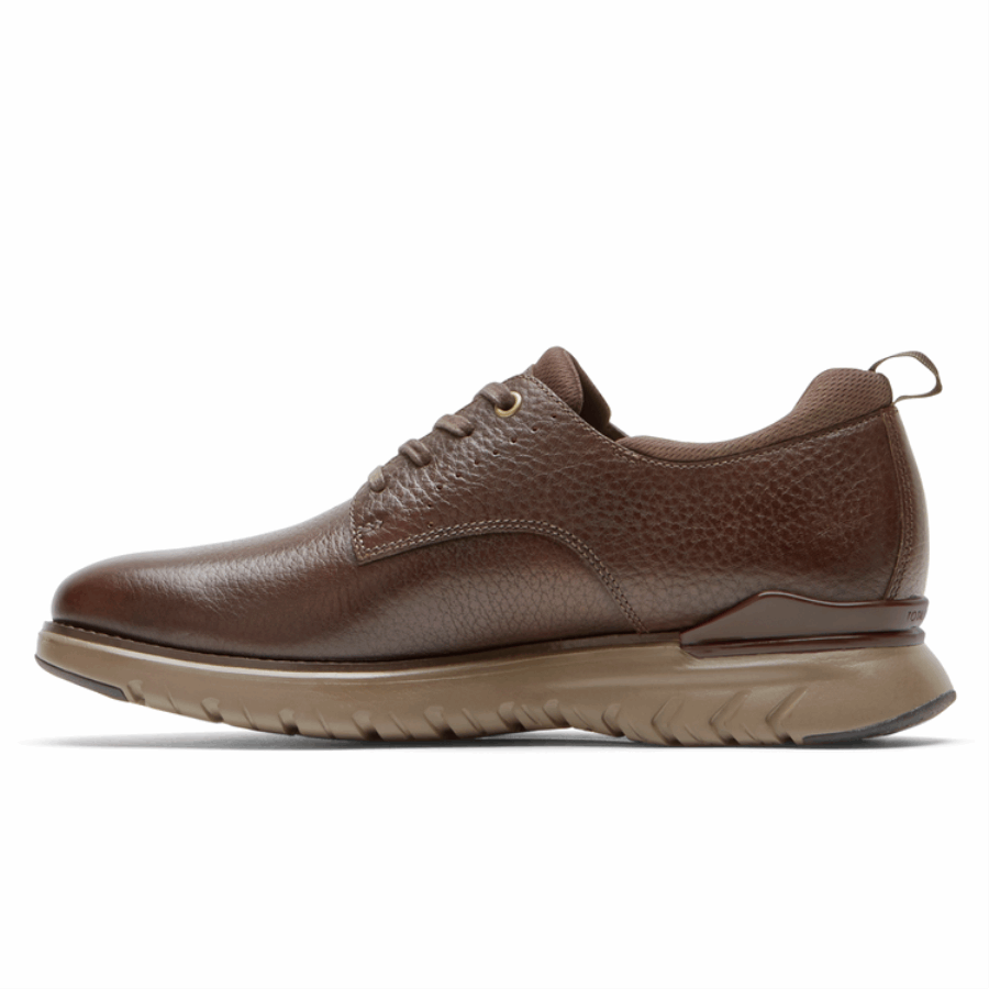 Rockport Erkek Total Motion Spor Düz Burunlu Oxford Java Deri - Görsel 5