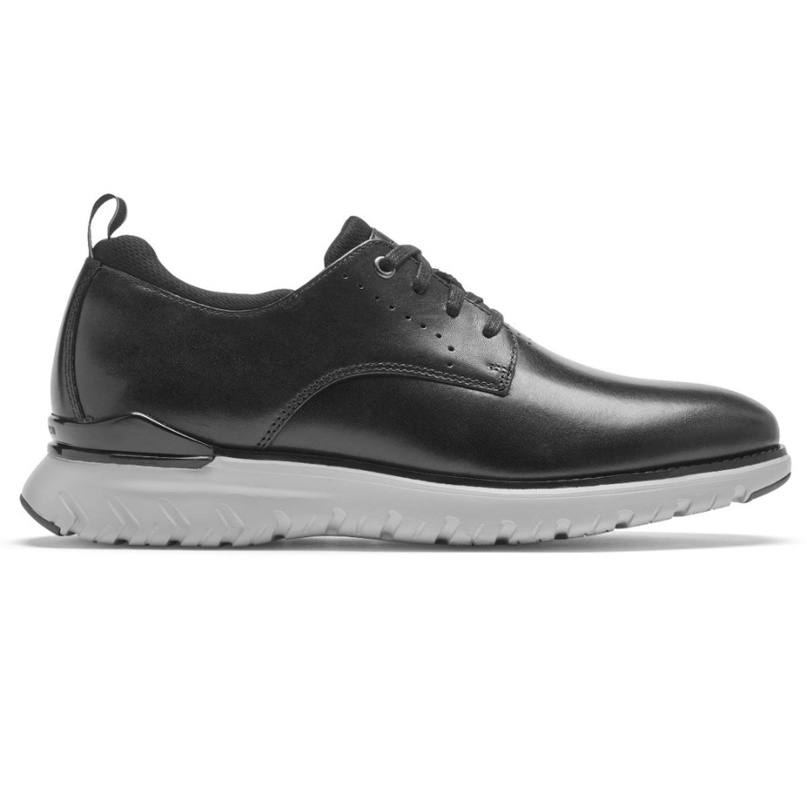 Rockport Erkek Total Motion Spor Düz Burunlu Oxford Siyah - Görsel 2