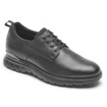 Rockport Erkek Total Motion Spor Düz Burunlu Oxford Siyah Deri