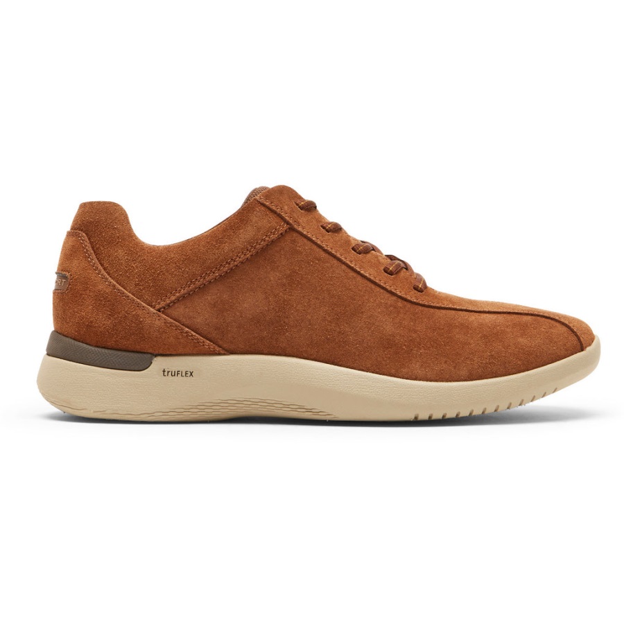 Rockport Erkek Truflex Fly Taconic Spor Ayakkabı Taba Rengi Süet - Görsel 2