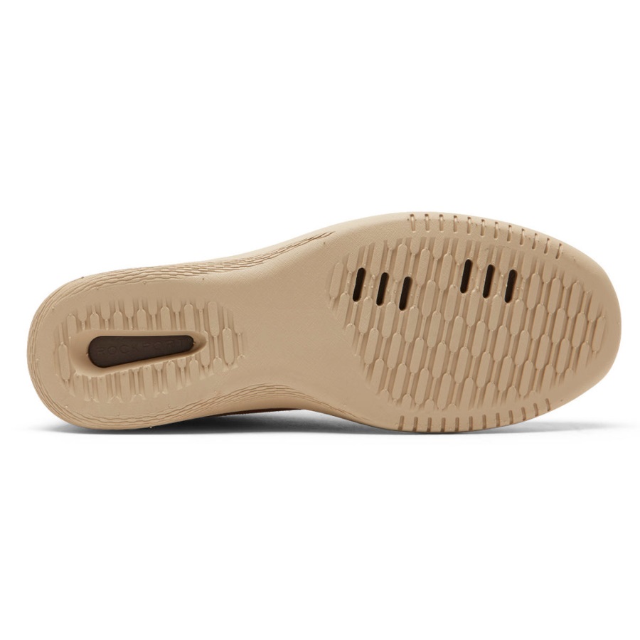 Rockport Erkek Truflex Fly Taconic Spor Ayakkabı Taba Rengi Süet - Görsel 3