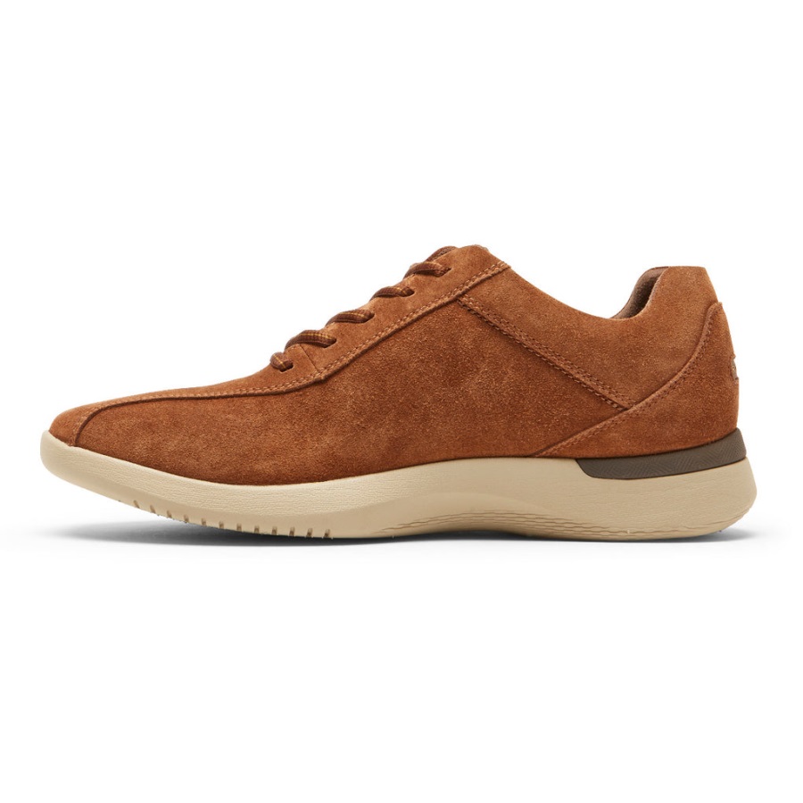 Rockport Erkek Truflex Fly Taconic Spor Ayakkabı Taba Rengi Süet - Görsel 5