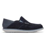 Rockport Erkek Tucker Venetian Ezilme Geri Mokasen Yeni Elbise Blues - Görsel 2