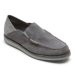 Rockport Erkek Tucker Venetian Ezilme Mokasen çelik Gri