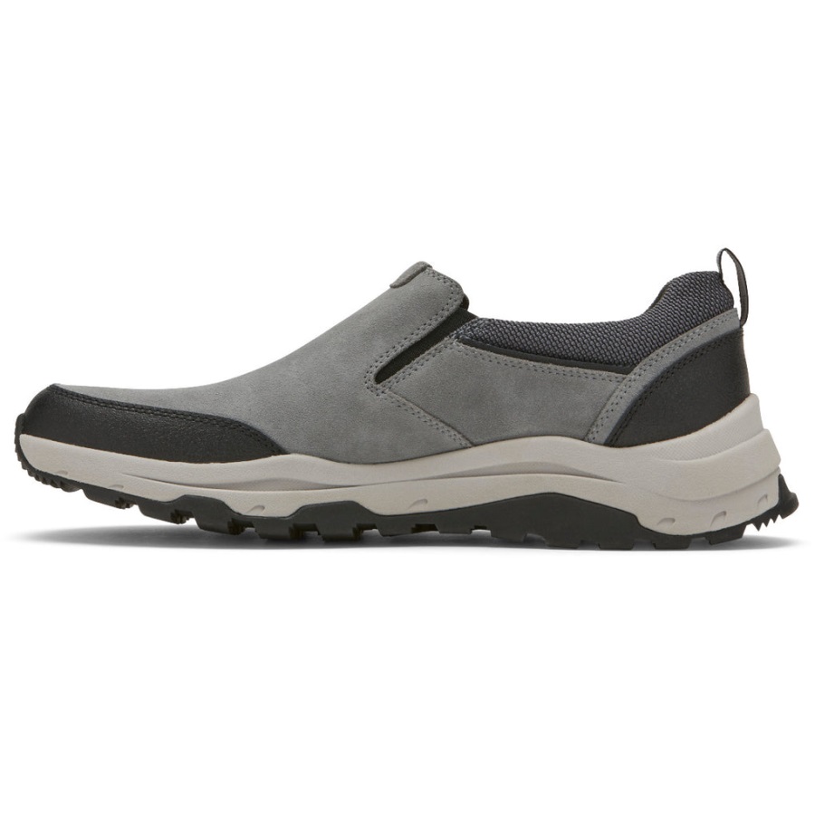 Rockport Erkek Xcs Birchfield Slip-on Trekker Yeni Griffin Süet - Görsel 5