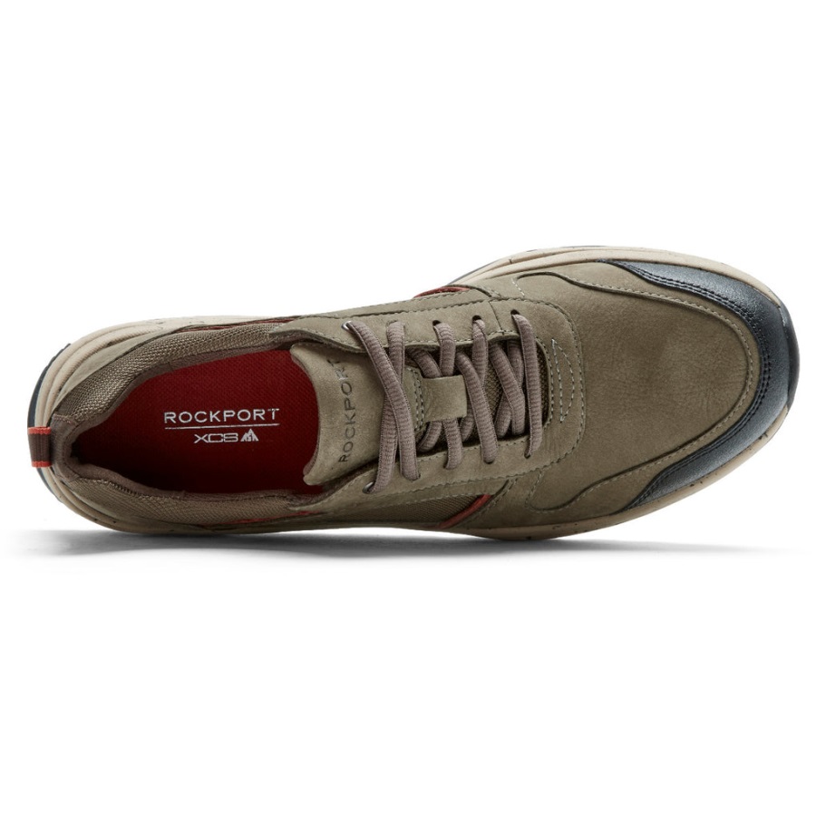 Rockport Erkek Xcs Yolu Su Geçirmez Ubal Trekker Breen Nubuk - Görsel 4
