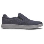 Rockport Erkek Zaden Slip-on Lacivert Nubuk Ağ - Görsel 2
