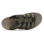Rockport Erkekler Byron Bungee Slayt Zeytin - Görsel 4