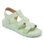 Rockport Kadın Abbie T-kayış Sandalet Kereviz