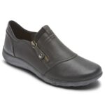 Rockport Kadın Amalie Fermuar Slip-on Siyah