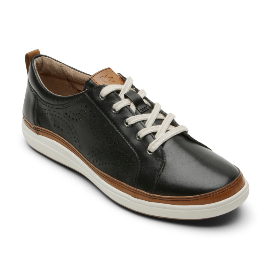rockport_kadin_bailee_spor_ayakkabi_siyah_deri.jpg Rockport Kadın Bailee Spor Ayakkabı Siyah Deri - Görsel 1