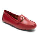Rockport Kadın Bayview Tokalı Mokasen Kırmızı Kırmızı