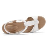Rockport Kadın Blanca T-kayış Sandalet Beyaz - Görsel 4