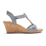 Rockport Kadın Blanca T-kayış Sandalet Mavi Chambray - Görsel 2