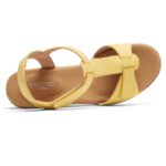 Rockport Kadın Blanca T-kayış Sandalet Sarı - Görsel 4