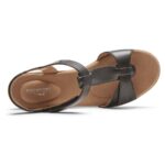 Rockport Kadın Blanca T-kayış Sandalet Siyah - Görsel 4