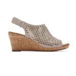 Rockport Kadın Briah Mükemmel Sapan Sandal Taupe Deri - Görsel 2
