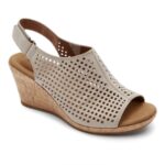 Rockport Kadın Briah Mükemmel Sapan Sandal Taupe Deri