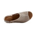 Rockport Kadın Briah Mükemmel Sapan Sandal Taupe Deri - Görsel 4