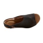 Rockport Kadın Briah Perf Askılı Sandalet Siyah Nubuk - Görsel 4